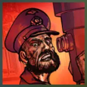 Red crewman symbol (aiming)