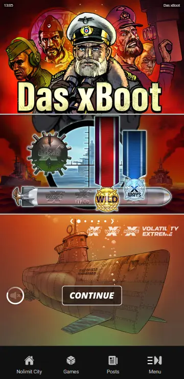 Play Das xBoot active gameplay showing torpedo collection system